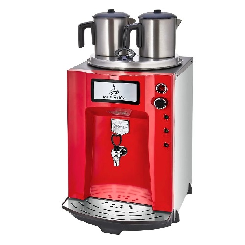 ЭЛЕКТРИЧЕСКИЙ ЧАЙНИК С 2 ЧАЙНИКАМИ DE11P - КРАСНЫЙ