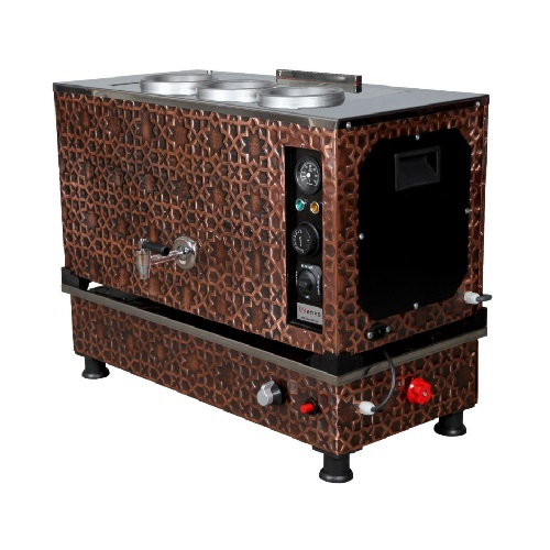 МЕДНЫЙ ЧАЙНЫЙ АППАРАТ НА 3 ЧАЙНИКА BTF03