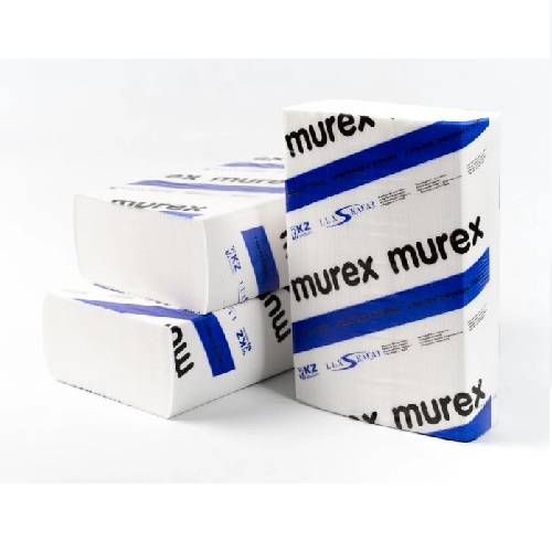 БУМАЖНЫЕ ПОЛОТЕНЦА Z СЛОЖЕНИЯ MUREX 23X21СМ, 12 ПАЧЕК ПО 200 ЛИСТОВ
