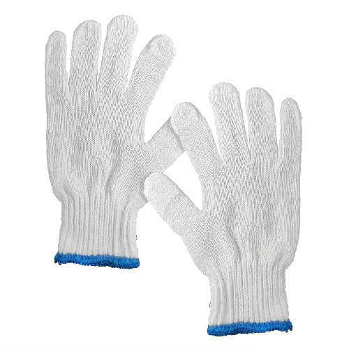 ПЕРЧАТКИ Х/Б БЕЛЫЕ (12 ШТ)