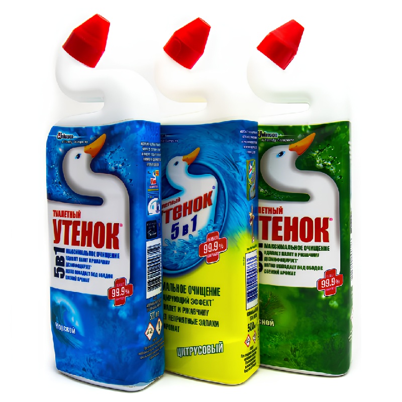 СРЕДСТВО ДЛЯ УБОРКИ ТУАЛЕТА УТЕНОК 900МЛ