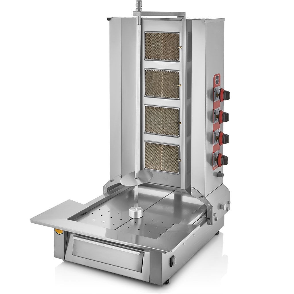 4X ДОНЕР АППАРАТ C МОТОРОМ (ГАЗОВЫЙ) D08(A)