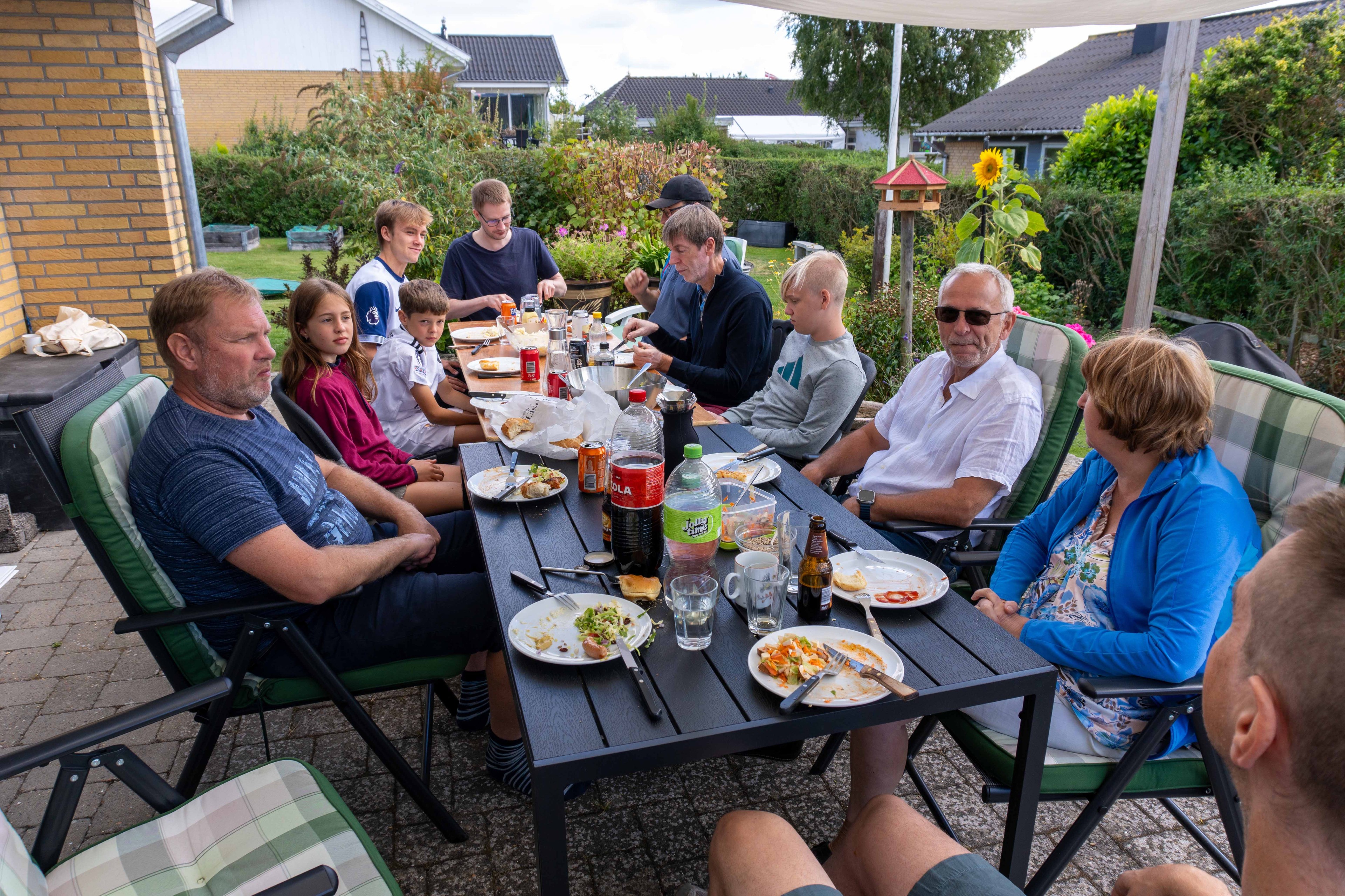 Uden mad og drikke.....😊