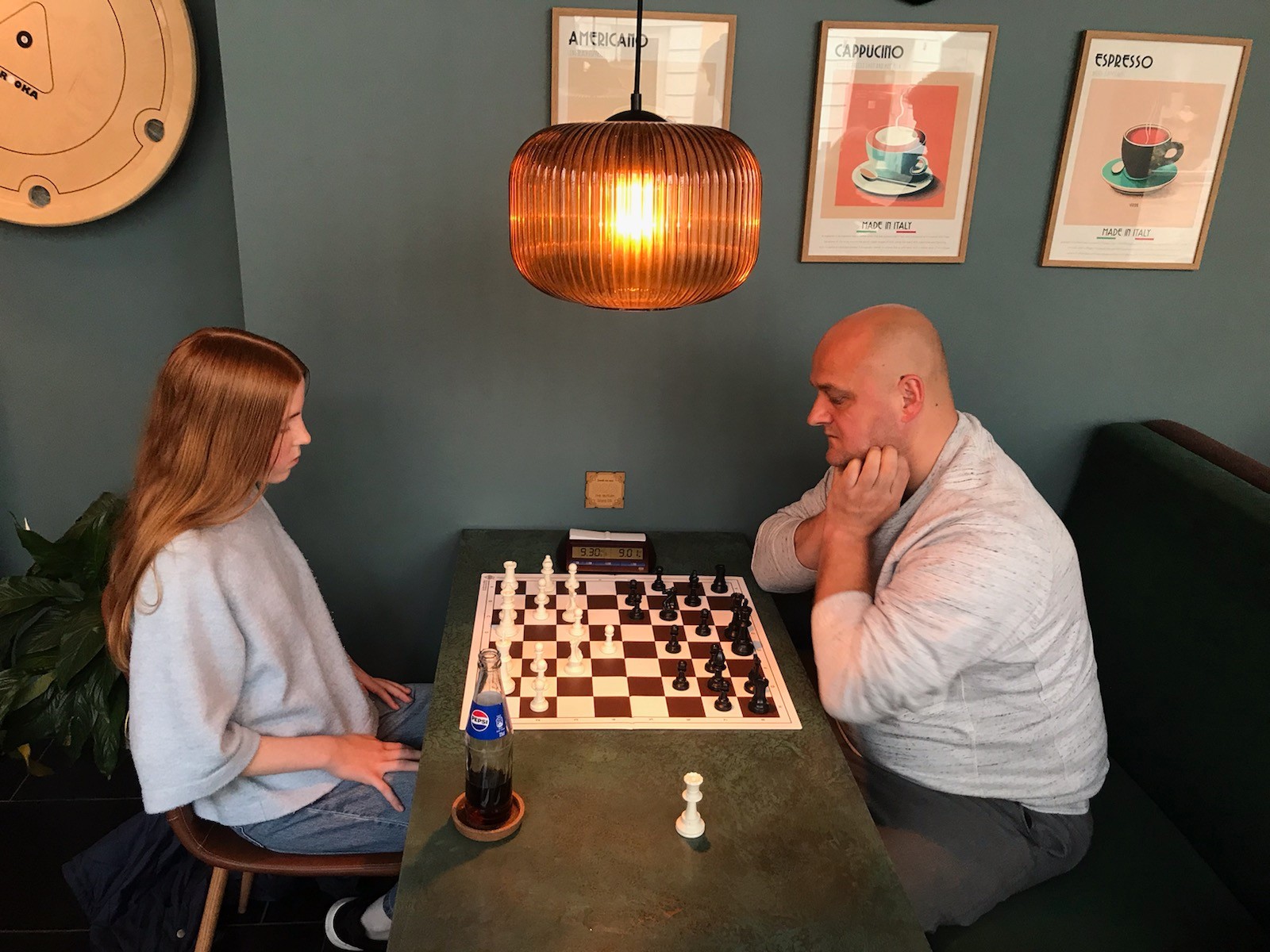 Topopgør i 7. runde mellem Alberte og Jesper