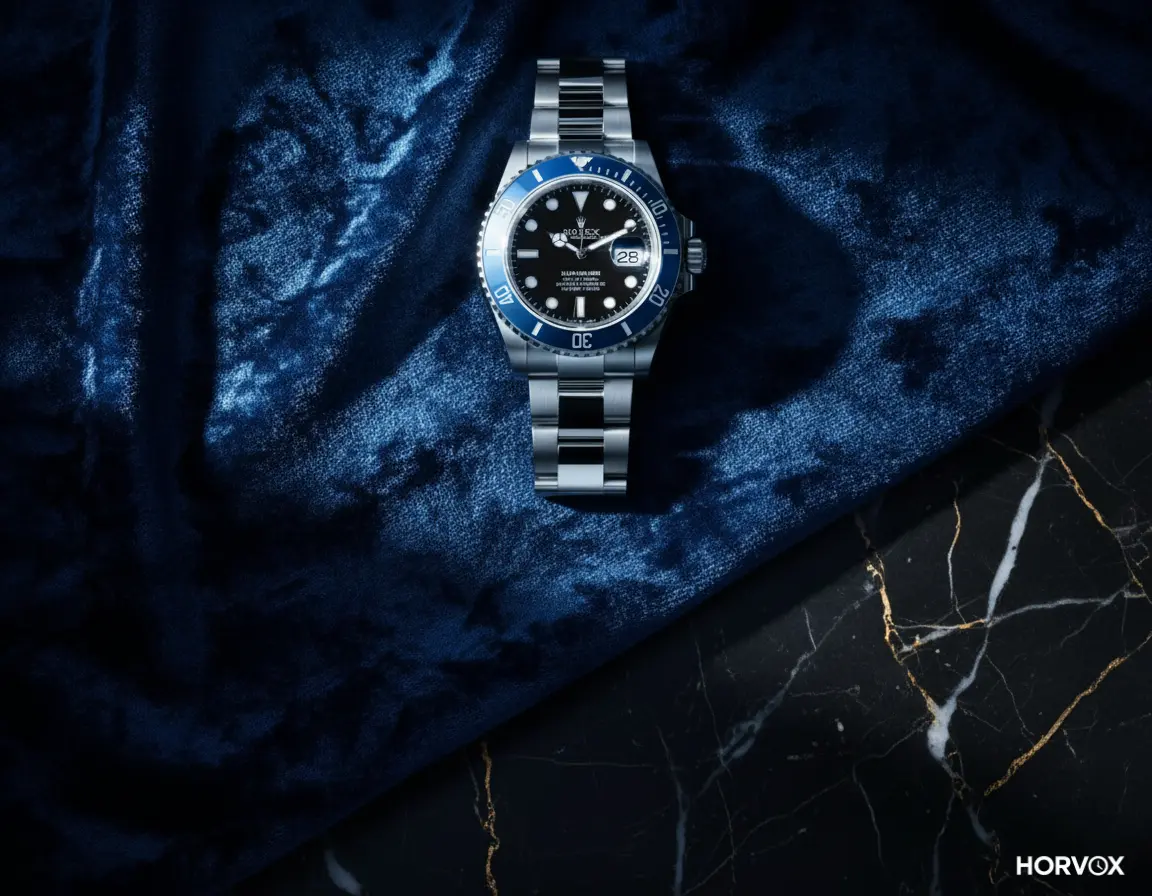 rolex submariner mavi