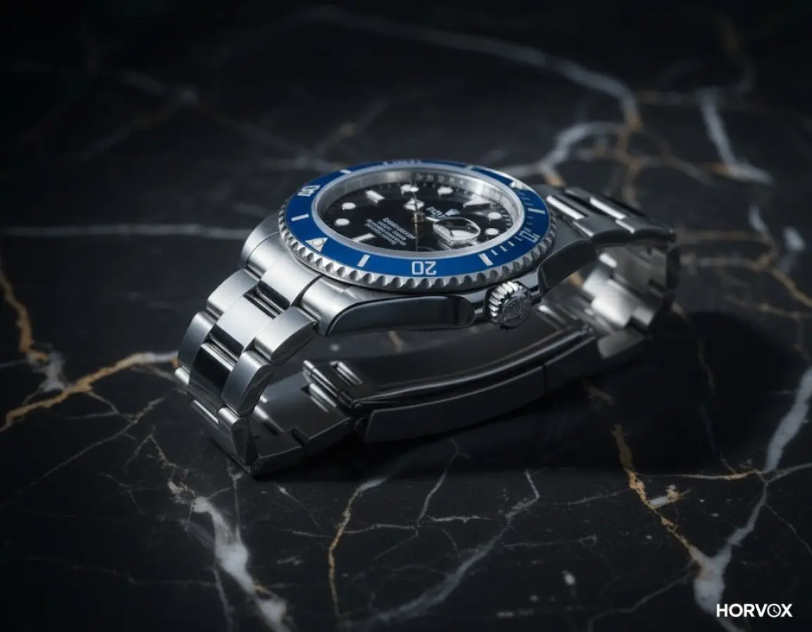 rolex submariner yandan görünüm