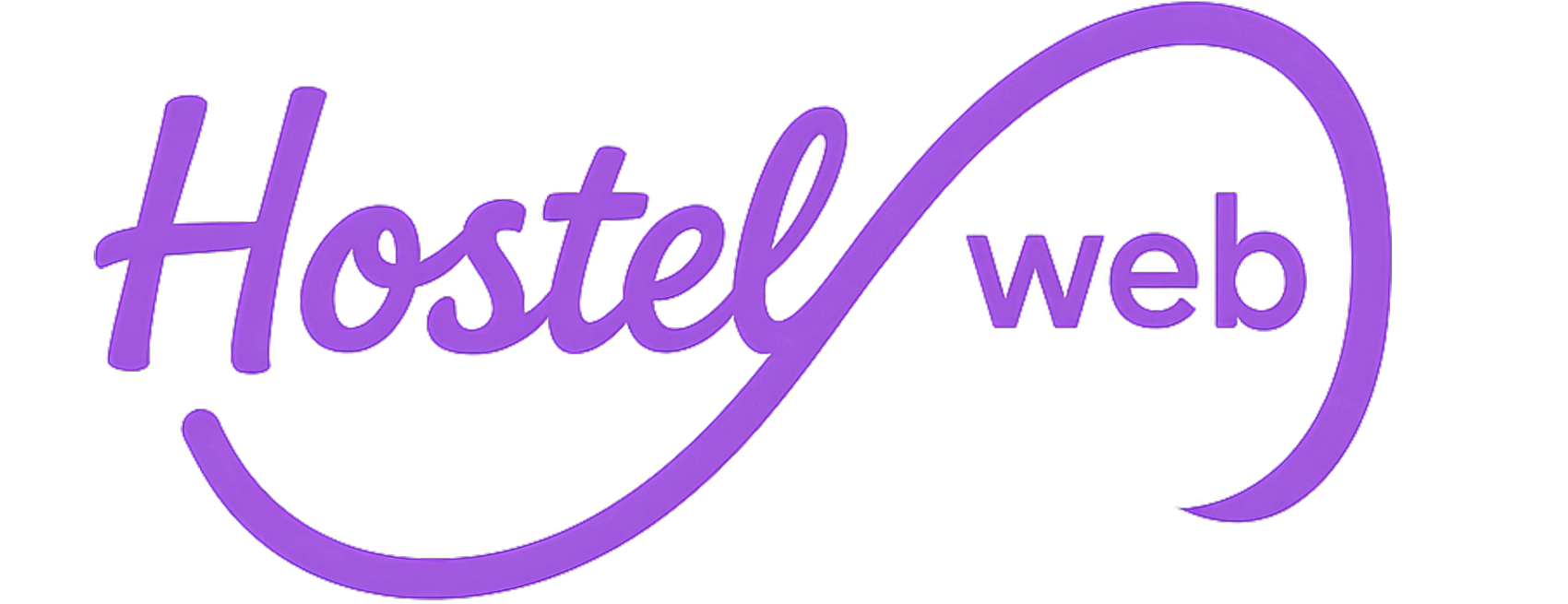 Hostel Web. Cloud Logo