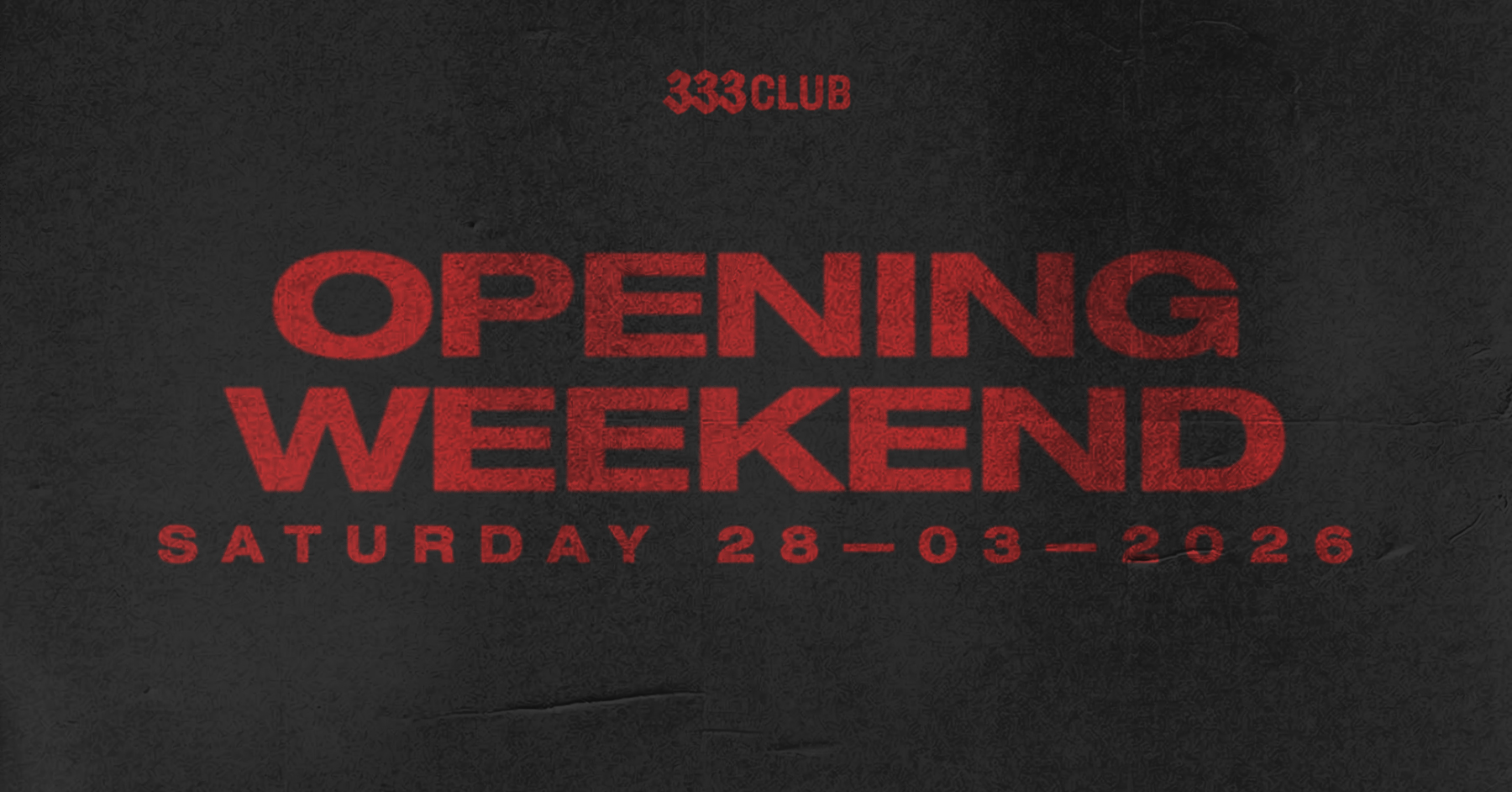 GUESTLIST — OPENING SATURDAY