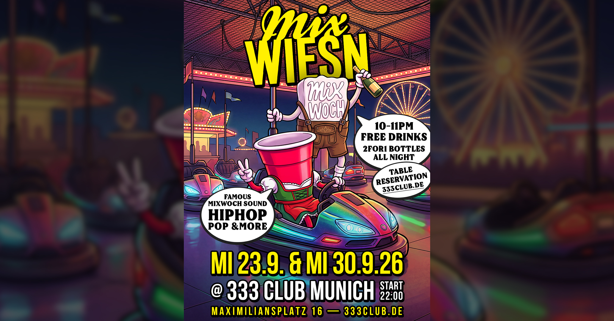 MIXWOCH WIESN SEASON @ 333 Club
