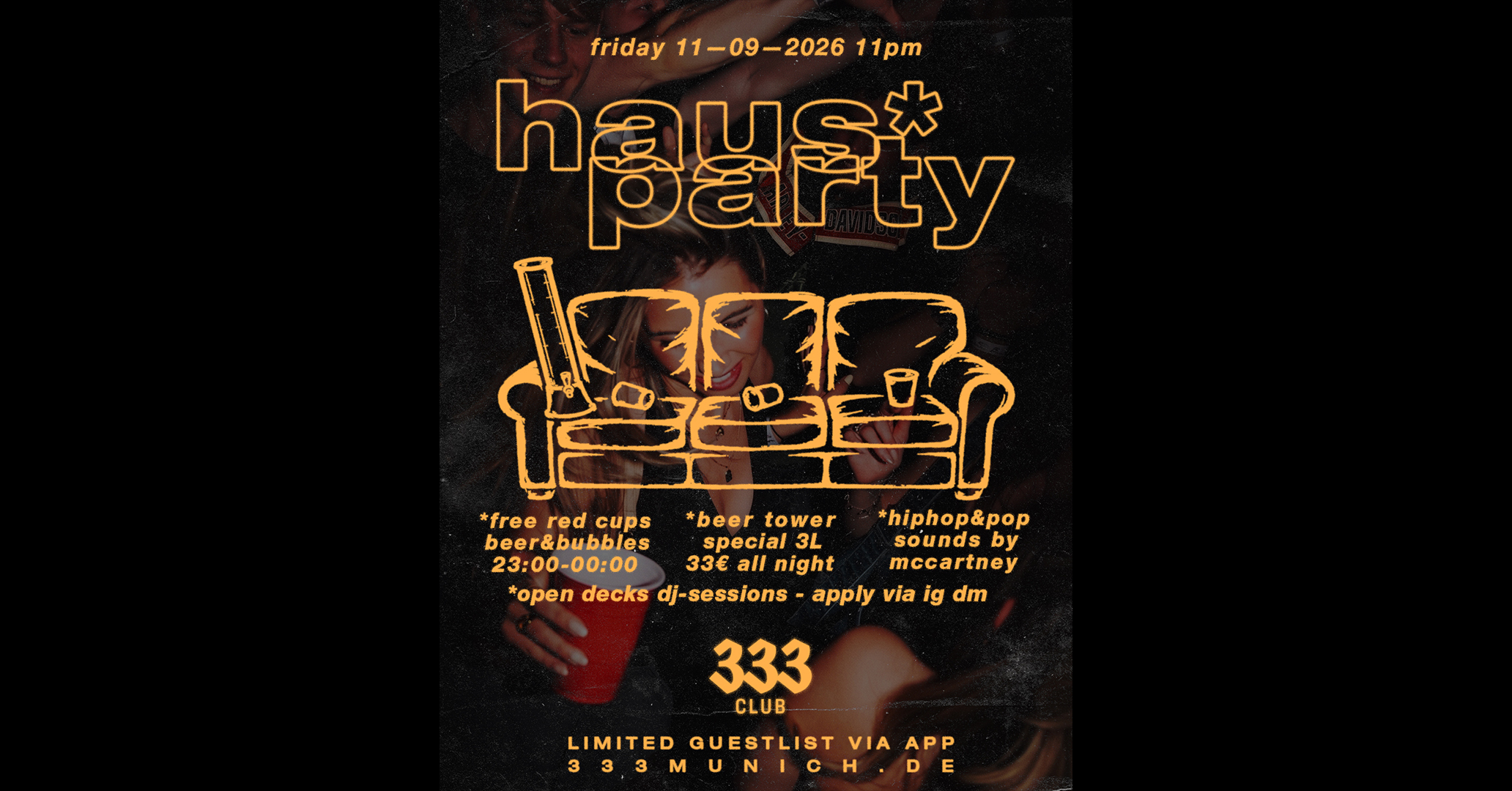 333 haus party