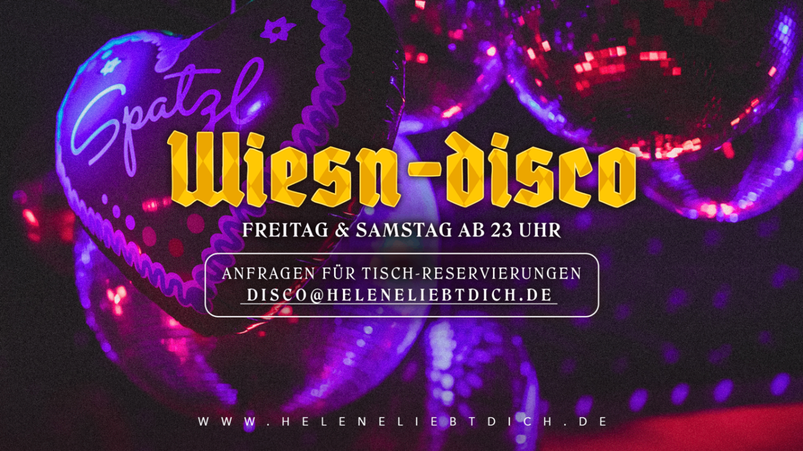 Helene's Wiesn Disco 🪩