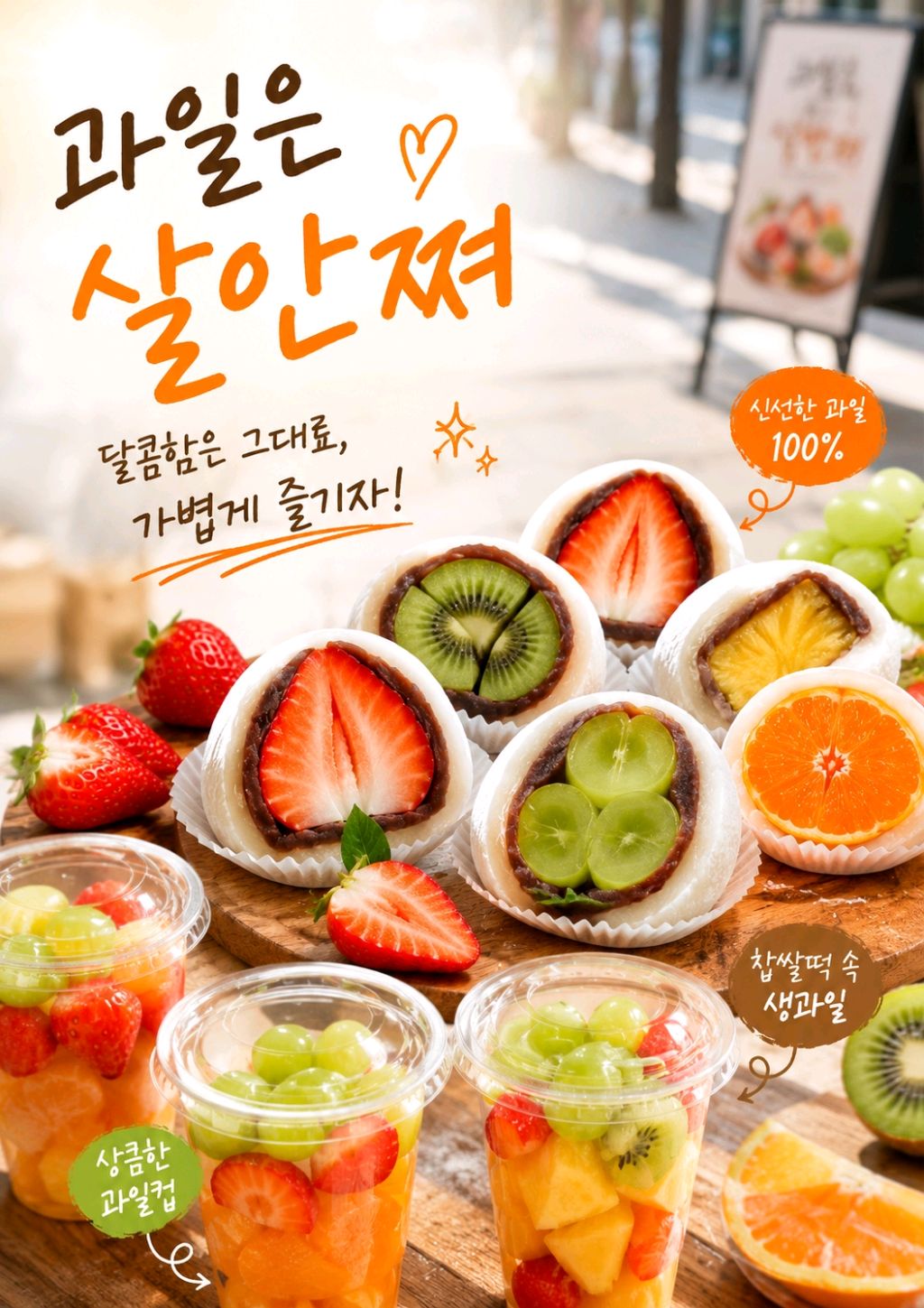 인하대 후문 과일 디저트 맛집! 할인 이벤트
