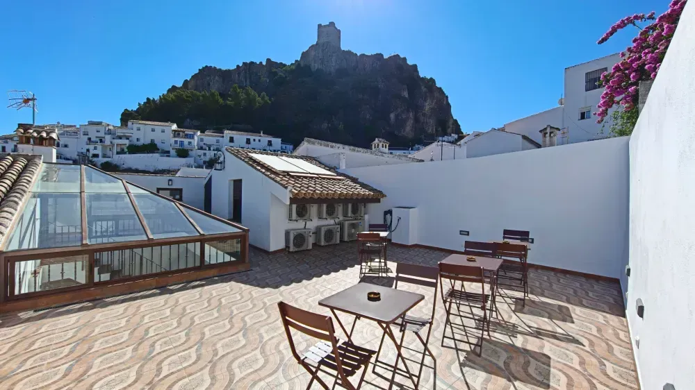 Vistas al castillo de día