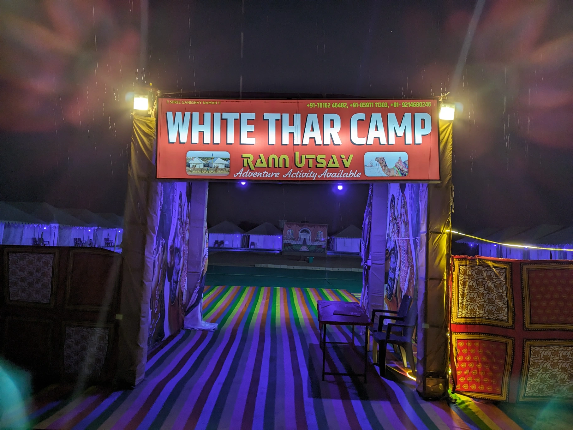 White Thar Camp hero slide 1