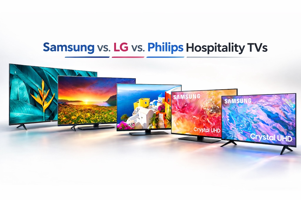 Samsung vs. LG vs. Philips Hospitality TVs