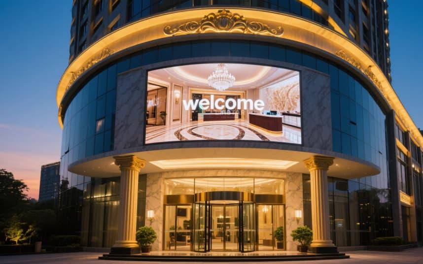 Digital Signage for Hotels Hospitality Businesses - TWS Transworld Hospitality Tech Products 1