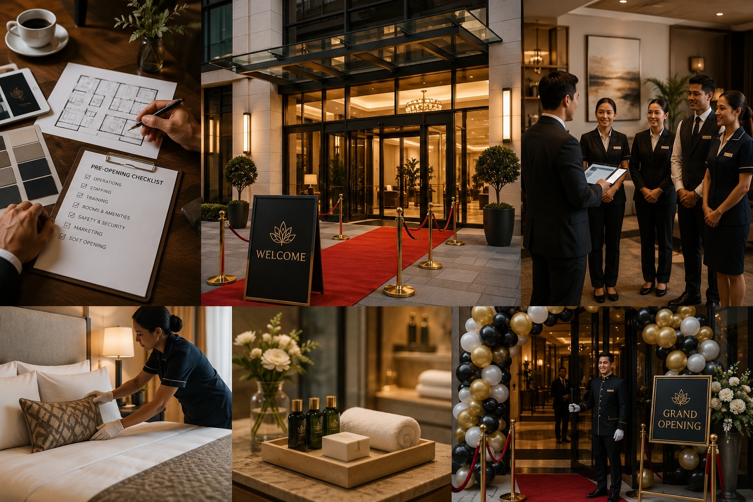 Pre-Opening & Opening a Hotel: Preparing for a Successful Launch