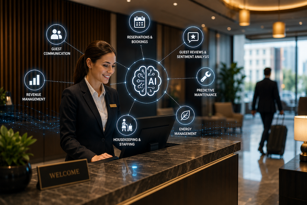 Artificial Intelligence in Hotels - AI Tech Transforming the Guest Experience - Transworld Hospitality Tech Products Artificial Intelligence in Hotels - AI Tech Transforming the Guest Experience - Transworld Hospitality Tech Products