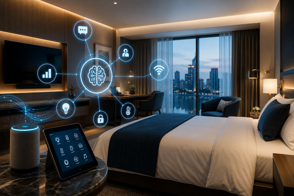Artificial Intelligence in Hotels: AI Tech Transforming the Guest Experience