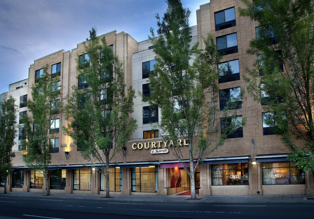 Courtyard Portland Downtown Provides Optimal Guest Comfort with Amana Heat Pump Units