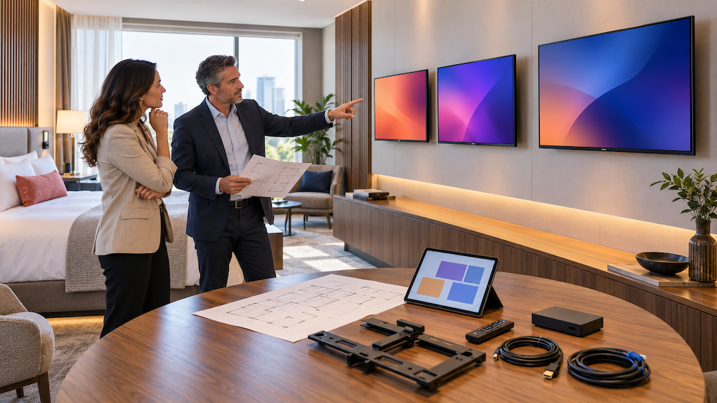 Where to Buy Hotel TVs - Your Options Explained - Transworld Hospitality Tech Products 1 Where to Buy Hotel TVs - Your Options Explained - Transworld Hospitality Tech Products 1
