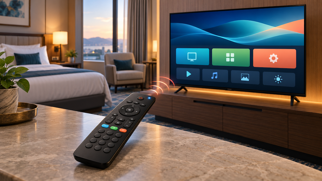 How to Program a Clean Remote SCR10 for Samsung, LG and Philips Hotel TVs