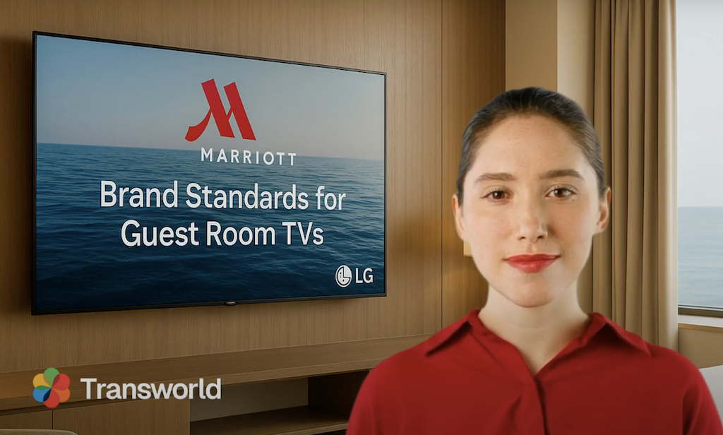 Hospitality Tech Update: Marriott Approved 55" 4K LG Hospitality TVs