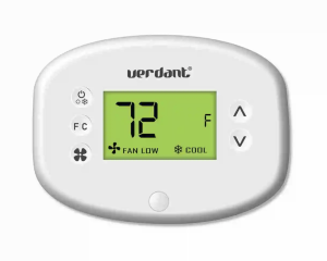 Verdant VX2 Wireless EMS Thermostat Kit with built in Occupancy Sensor in White – VX TW KT W (XMF) TWS Transworld Hotel Accessories