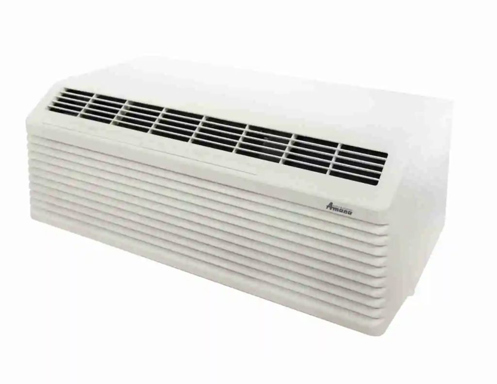 Amana New Quiet and Reimagined “J” Series PTAC 12K BTU Heat Pump 230:208V – PTH123J35AXXX TWS Transworld Hospitality Products