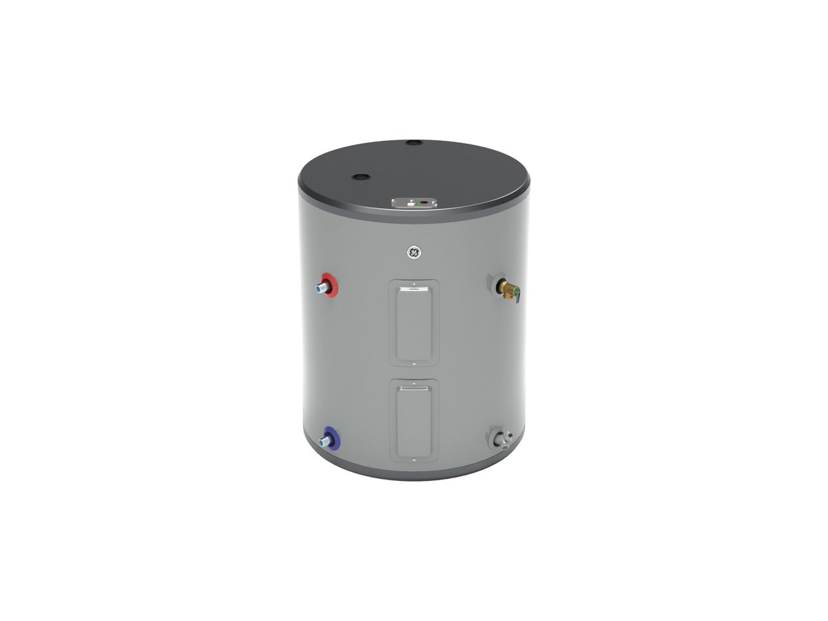 GE 36" Gallon Side Port Lowboy Electric Water Heater - GE40L08BSM