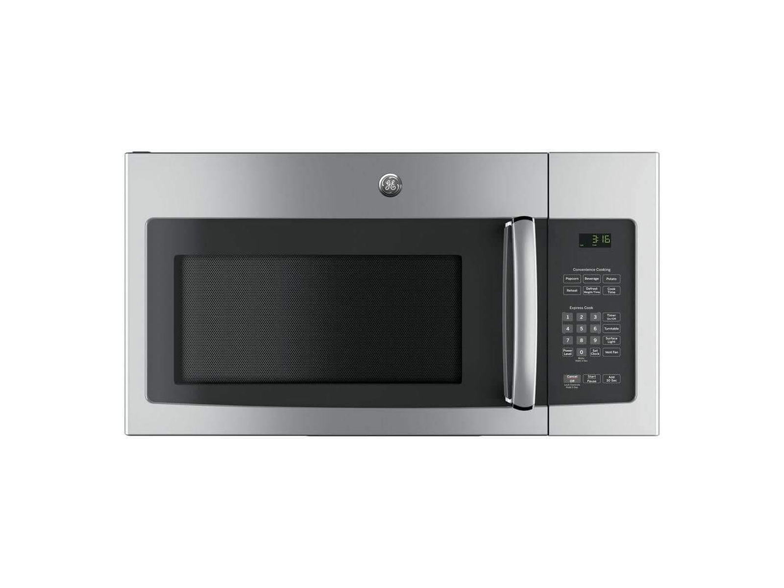 GE 1.6 CU. FT. Countertop Microwave Oven in Stainless Steel - JVM3162RJSS