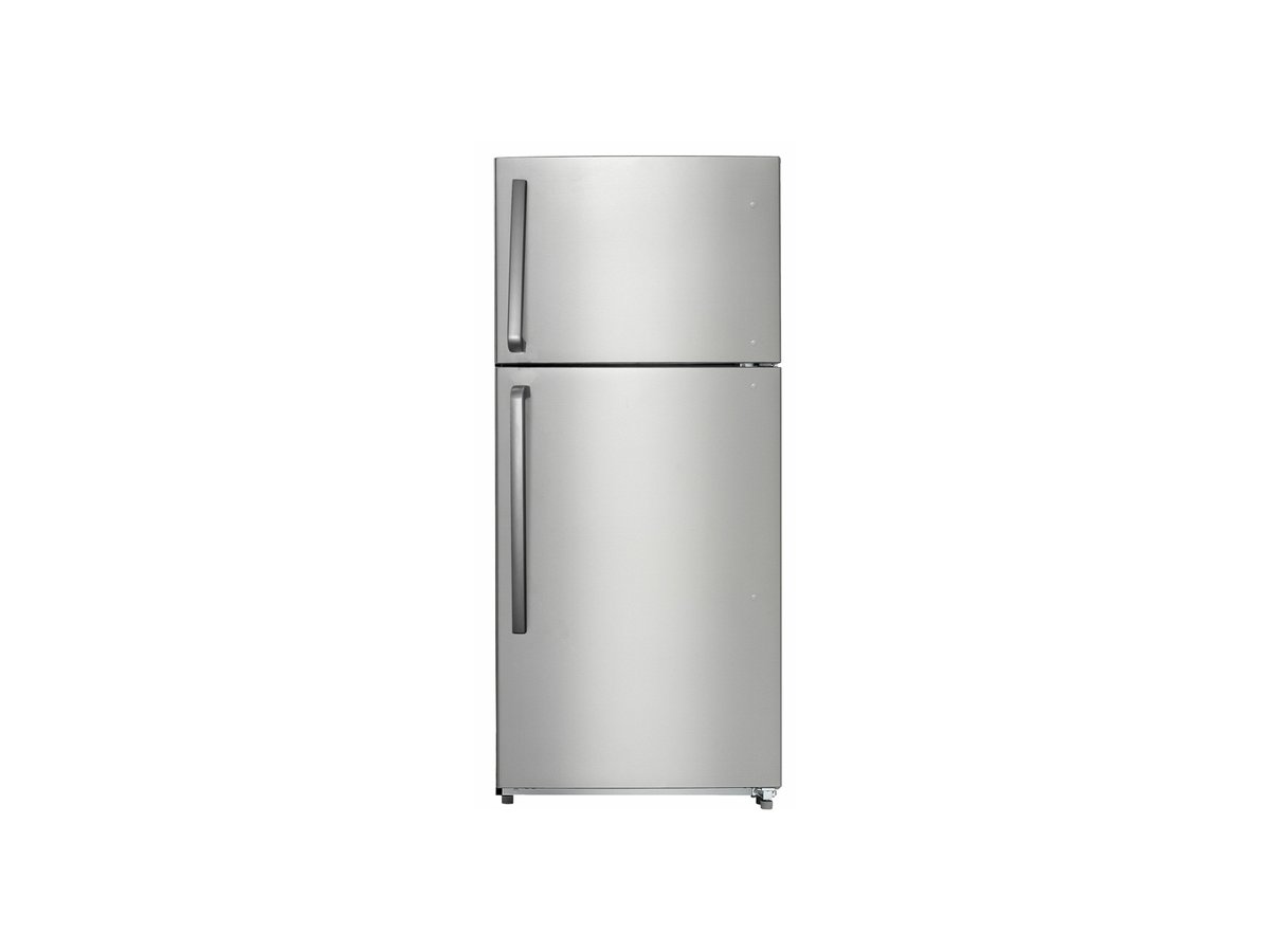 Danby 18.1 cu. ft. Apartment Size Fridge Top Mount in Stainless Steel - DFF180E2SSDB