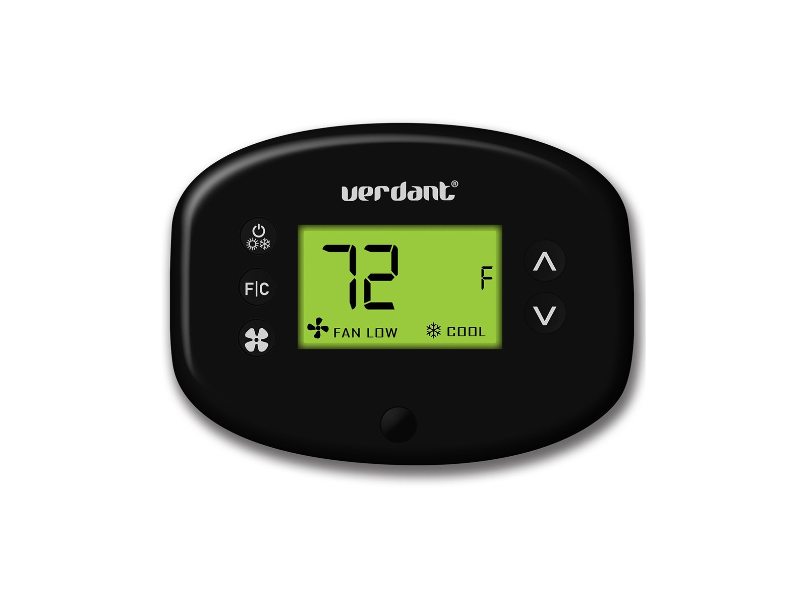 Verdant Energy Management VX Wired Thermostat Kit in Black - VX-TR-KT-B