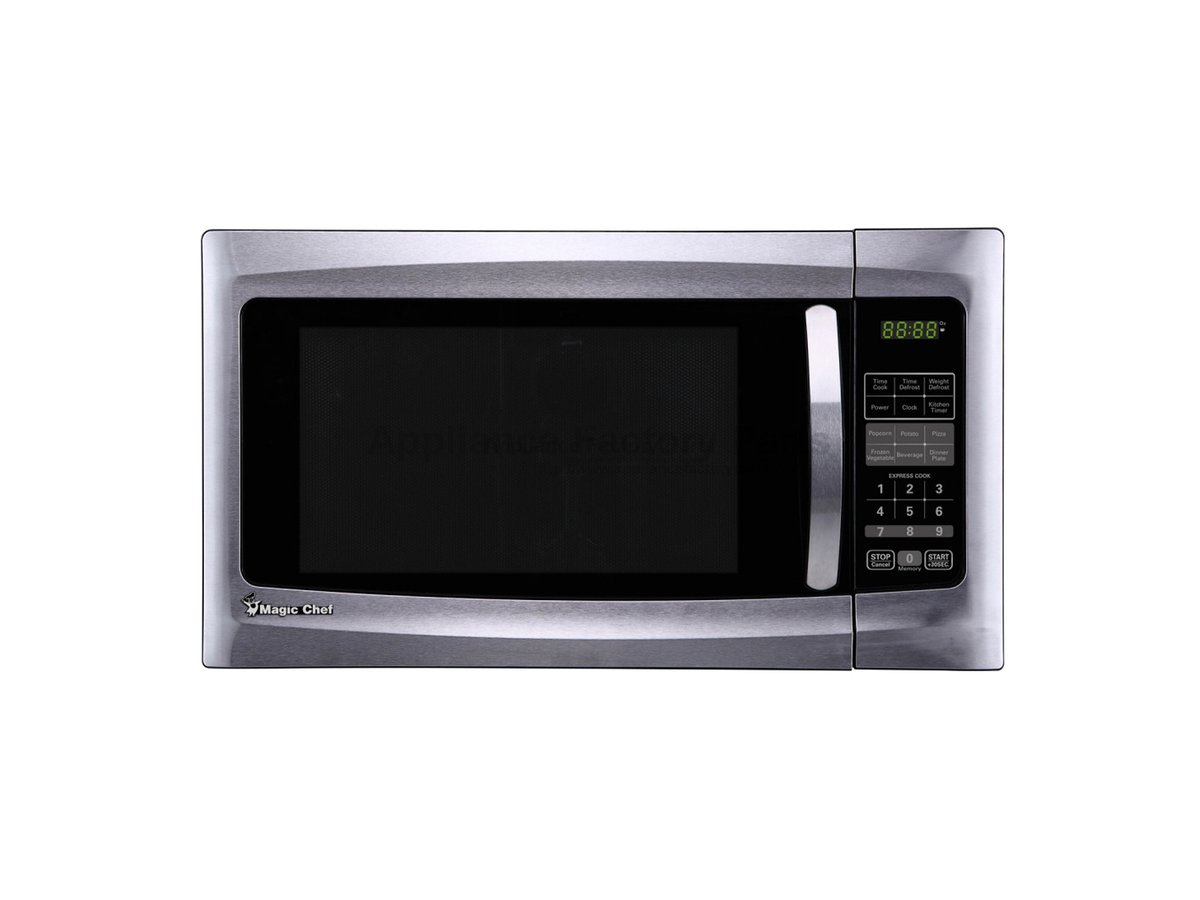Magic Chef 1.6 CU. FT. Countertop Microwave in Stainless Steel - HMM1611ST
