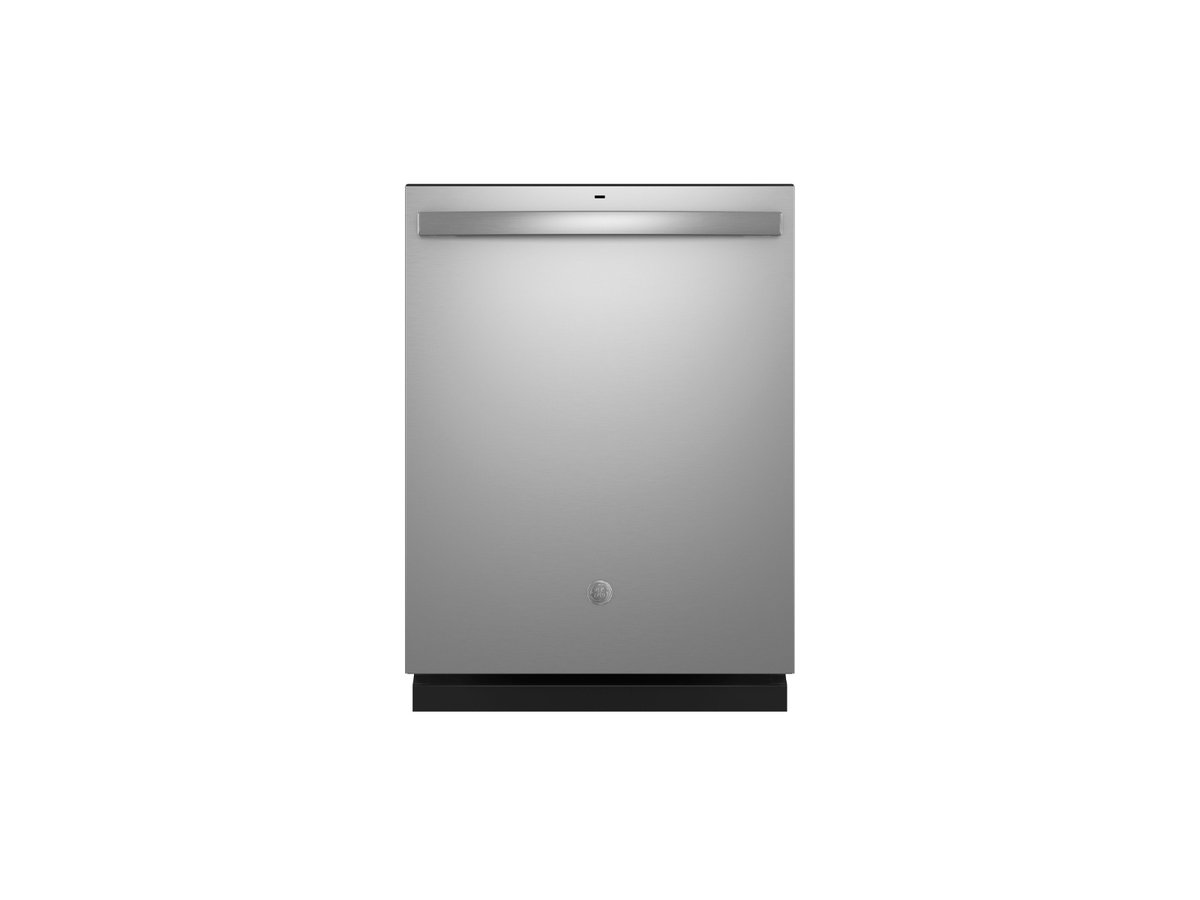 GE ENERGY STAR® Top Control with Plastic Interior Dishwasher with Sanitize Cycle & Dry Boost in Stainless Steel - GDT550PYRFS