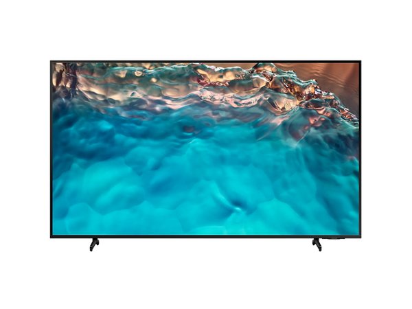 Samsung 55″ BU800 Series 4K UHD SMART & Pro-Idiom, Lynk, DRM, Tizen OS, Lynk Cloud **(Simple Stand) No Swivel Base – HG55BU800NFXZA - Image 1