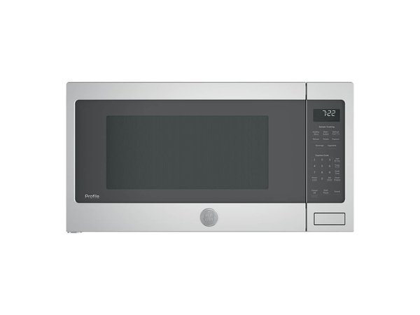 GE Profile 2.2 CU. FT. Countertop Sensor Microwave Oven in Stainless Steel - PES7227SLSS - Image 1