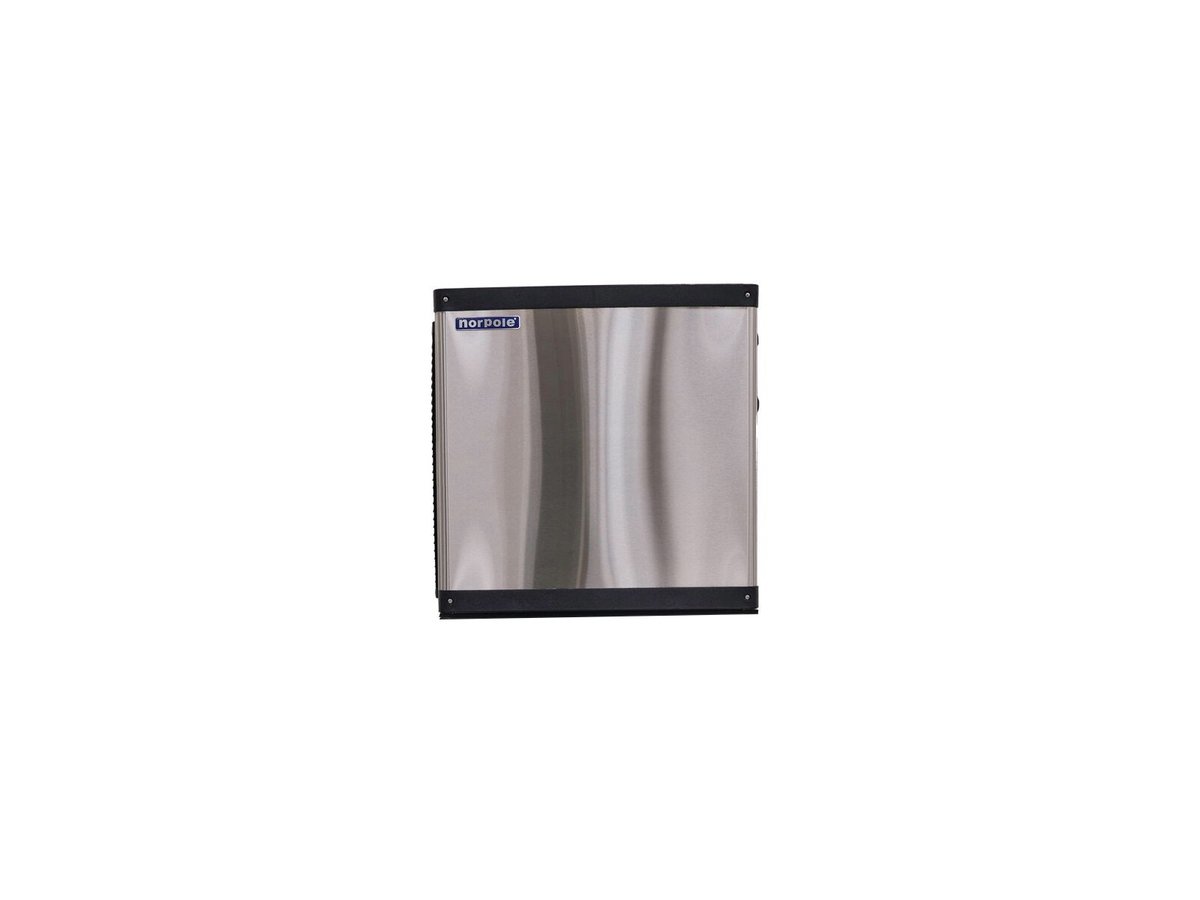 Norpole 350 lbs. Freestanding Commercial Ice Maker Head in Stainless Steel - NPCIM350M