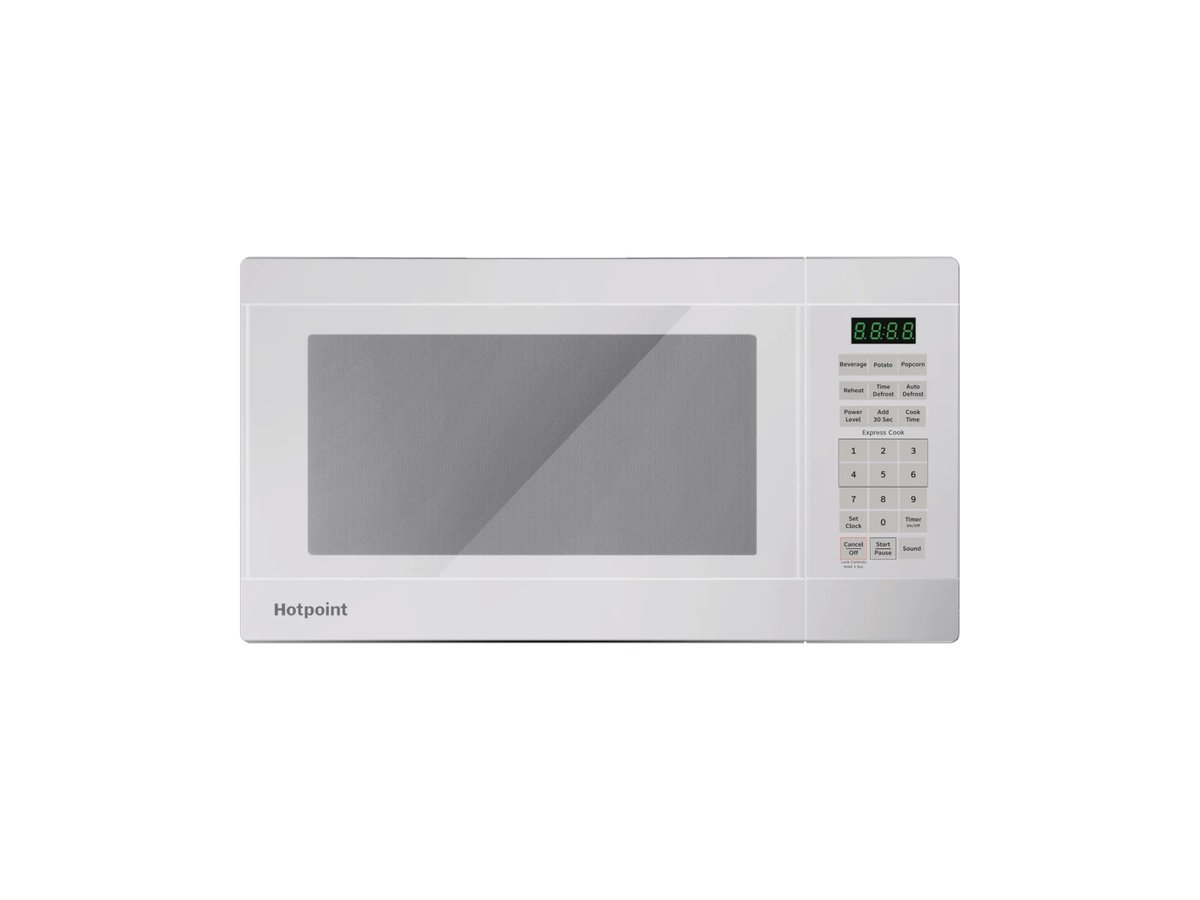 Hotpoint 0.7 Cu. Ft. Capacity Countertop Microwave Oven - RES1072DTWW