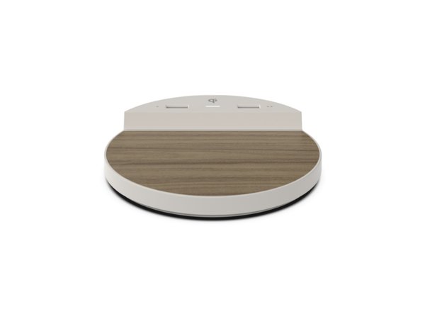 Nonstop Station C Hotel Charging Station with Qi Wireless Charging and Dual USB Outlets - NSC-WW, NSC-BF, NSC-GF - Image 1