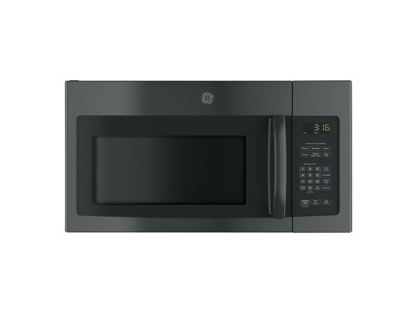 GE 1.6 CU. FT. Over the Range Microwave Oven with Two Speeds in Black - JNM3163DJBB - Image 1
