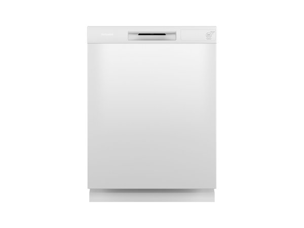 Hotpoint One Button Dishwasher with Plastic Interior - HDF310PGRWW