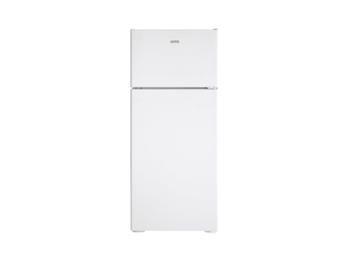 Hotpoint 17.5 Cu. Ft. Recessed Handle Top-Freezer Refrigerator - HPS18BTNRWW