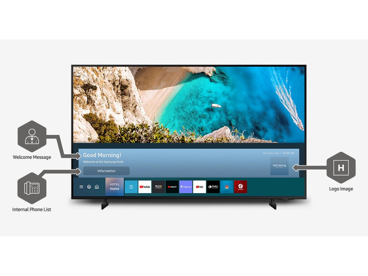 Samsung AU8000 Series 50" 4K UHD Smart TV – HG50AU800NFXZA