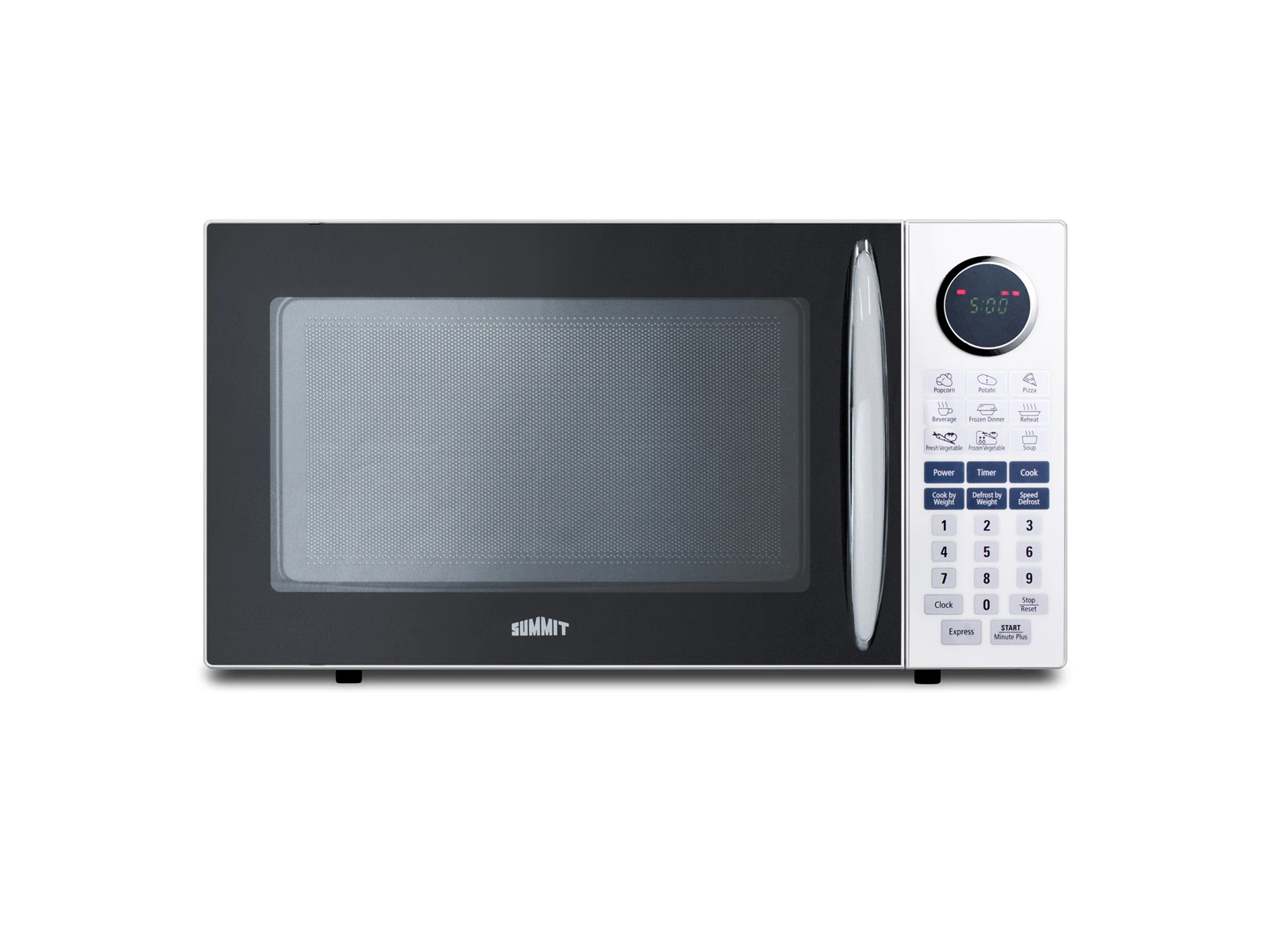 Summit 1.0 CU. FT. Countertop Microwave in Stainless Steel - SM1102WH