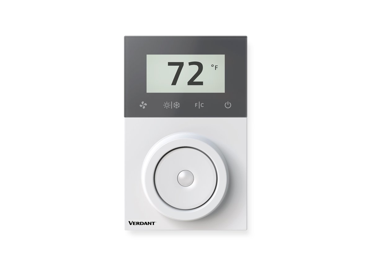 Verdant ZX Wired EMS Thermostat Kit with built-in Occupancy Sensor and Wireless Network Accessibility in White - ZX-TW-KT-W (XMF)