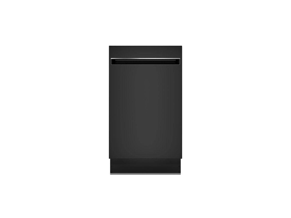 GE Profile 18" Fully Integrated Built In Dishwasher in Black - PDT145SGLBB