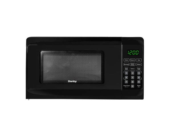 Danby 0.7 cu. ft. Countertop Microwave in Black - DBMW0720ABD - Image 1