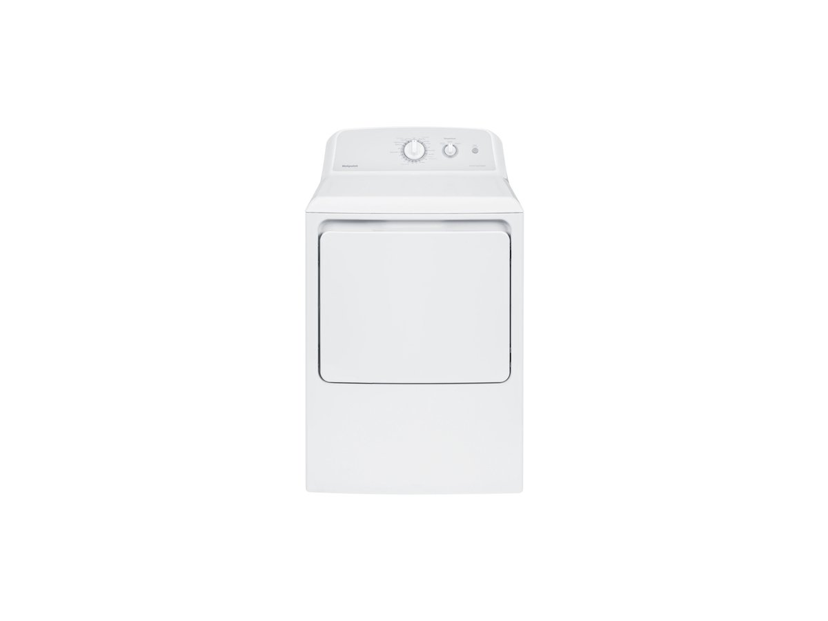 Hotpoint 6.2 CU. FT. Capacity aluminized alloy Electric Dryer - HTX24EASKWS