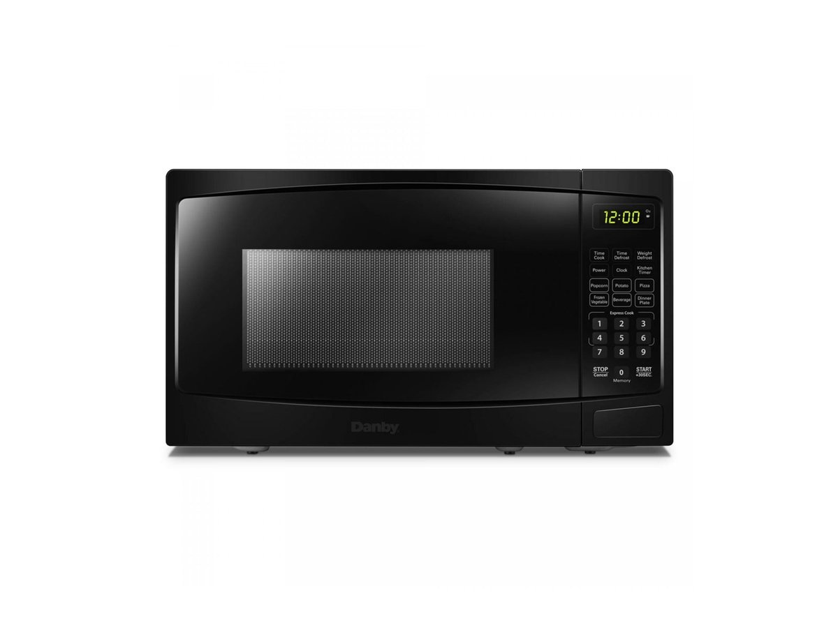 Danby 0.7 cu. ft. Countertop Microwave in Black - DBMW0720BBB